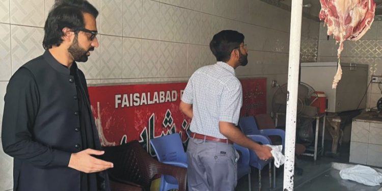 مہنگا گوشت اور چکن سیل کرنے پر مقدمات درج اور جرمانے