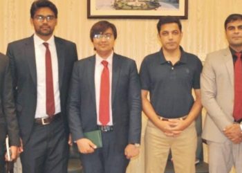 پی ایم ایس پوسٹ انڈکشن کورس کے شرکا سے ڈی سی سہیل اشرف کی ملاقات