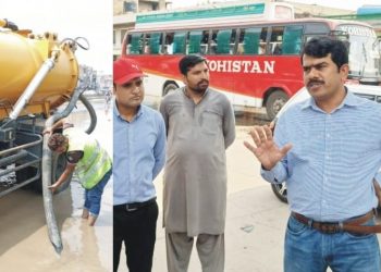 19 میں سے 15 پونڈنگ پوائنٹس سے پانی کی نکاسی مکمل ۔ ایم ڈی واسا