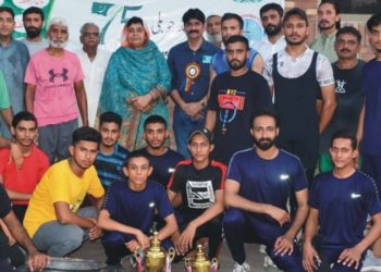 ڈائمنڈ جوبلی75ویں جشن آزادی تقریبات زوروشور سے جاری