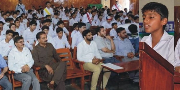 ڈائمنڈ جوبلی کی تقریبات کے سلسلے میں طلباء وطالبات میں تقریری و کوئز مقابلے