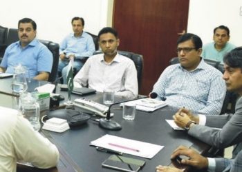 ڈی جی ایف ڈی اے کا واسا ہیڈ کوارٹر کا دورہ اجلاس کی صدارت کی