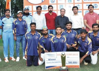 کرکٹ لیگ 2022 ء کا فائنل کمبائنڈ کرکٹ کلب نے جیت لیا