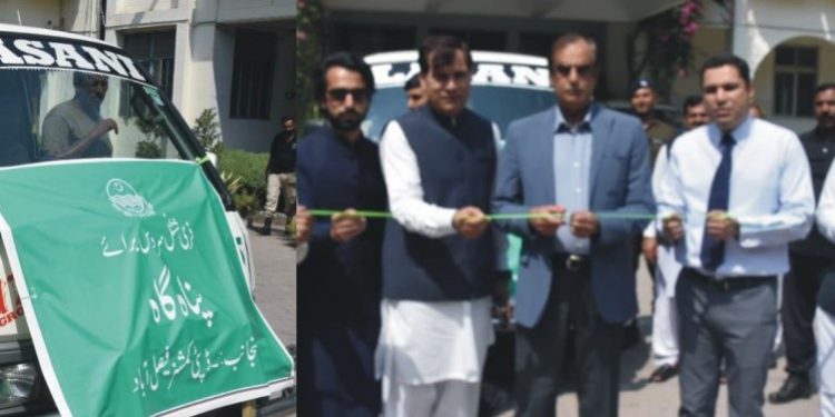 فیصل آباد میں پناہ گاہ کیلئے فری شٹل سروس کا آغاز کردیا گیا۔ ڈپٹی کمشنر