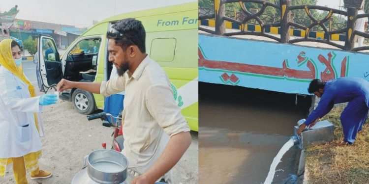 پنجاب فوڈ اتھارٹی نے 550 لٹر مضر صحت دودھ ضایع کردیا