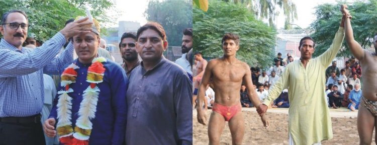 رستم فیصل آباد ریسلنگ مقابلوں کا آغاز ہوگیا