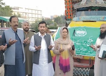 پرائیویٹ سکولز کی طرف سے سیلاب زدگان کی امداد کے لیے ایک ٹرک مزید روانہ