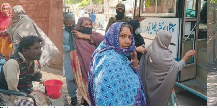 ڈپٹی کمشنر علی عنان قمر کا پیشہ وربھکاریوں کے خلاف ایکشن