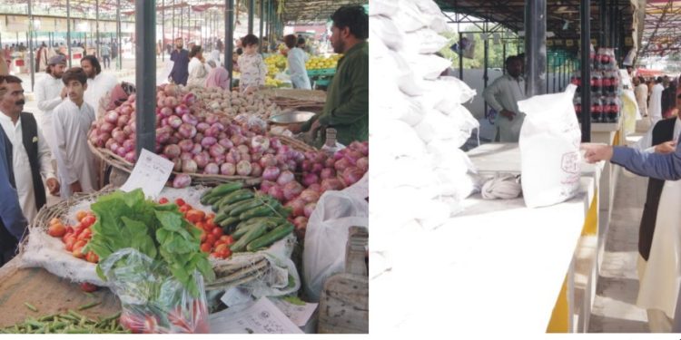 ڈپٹی کمشنر علی عنان قمر کا فیضان مدینہ رمضان سستے بازار کا دورہ