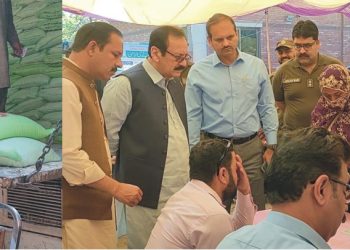 سیکرٹری لوکل گورنمنٹ وکمیونٹی ڈویلپمنٹ پنجاب ڈاکٹر ارشاد احمد کا فیصل آباد کا دورہ