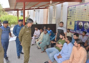 س پی او فیصل آباد کاپیپلز کالونی ڈرائیونگ سکول لائسنسنگ برانچ کا دورہ 