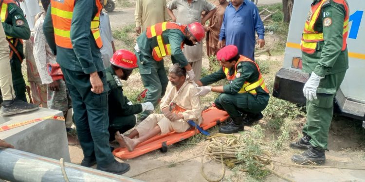 ریسکیو 1122 کا گزشتہ ماہ 10 ہزار سے زائد ایمرجنسی کالز پر رسپانس