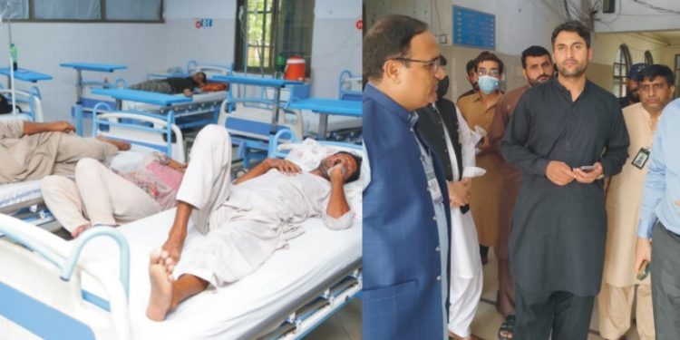 ڈپٹی کمشنر عبداللہ نیئر شیخ کا تحصیل ہیڈ کوارٹرز ہسپتال جڑانوالہ کا وزٹ