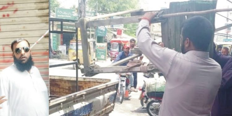مدینہ ٹاؤن میں کھلے عام پٹرول وگیس فروخت کرنے والی تجاوزات کا صفایا اور سیل کردیا گیا