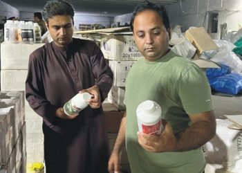 غیر قانونی طریقے سے جعلی ادویات کی تیاری پر مینوفیکچرنگ یونٹ سیل اور 3 افراد گرفتار