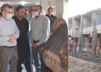 ڈپٹی کمشنر کا دورہ الائیڈ ہسپتال نیو بلاک اور او پی ڈی میں جاری کاموں کا معائنہ کیا