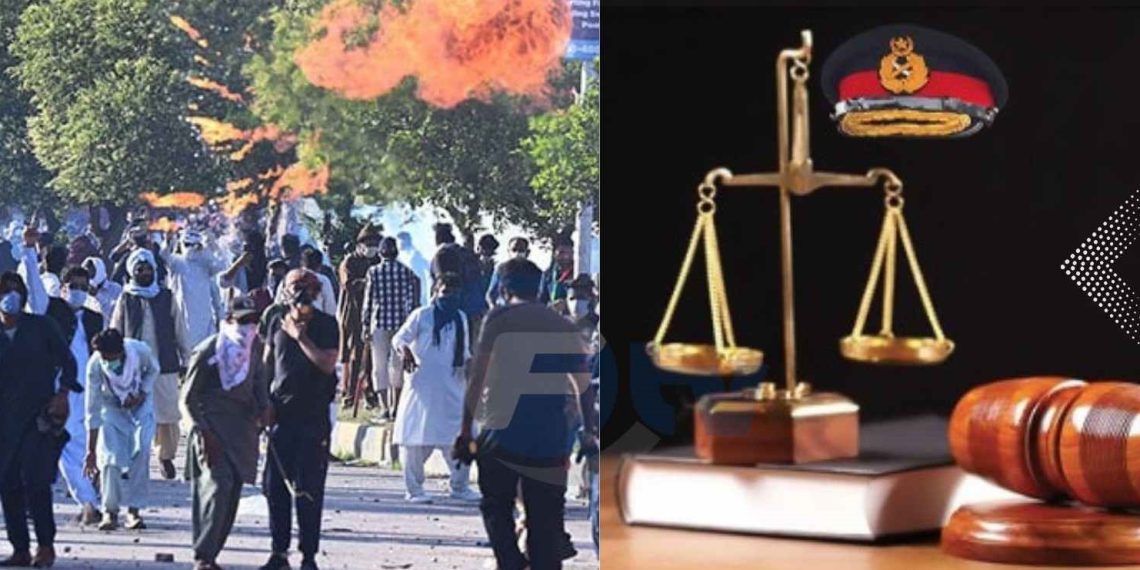 9 May MILITARY Courts Faisalabad ISPR